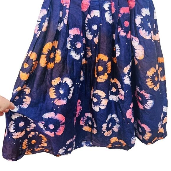 Busayo Womens Ore Scoop Neck Dress in Dark Purple Small - Picture 8 of 11